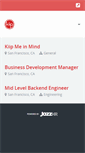Mobile Screenshot of jobs.kiip.me